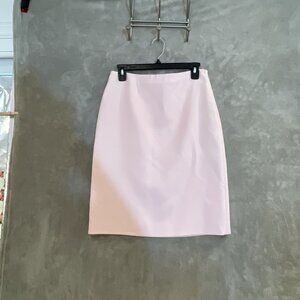 KORS Michael Kors Made In Italy Light Pink Wool Knee Length Skirt Women’s Size 4